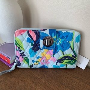 Vera Bradley RFID Turnlock Wallet